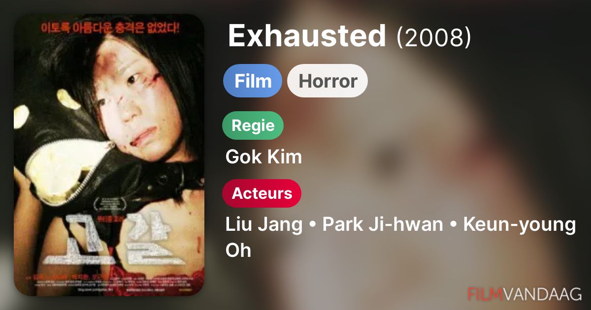 Exhausted (film, 2008) FilmVandaag.nl