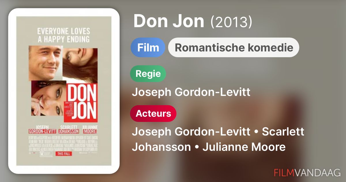 Don Jon (film, 2013) FilmVandaag.nl
