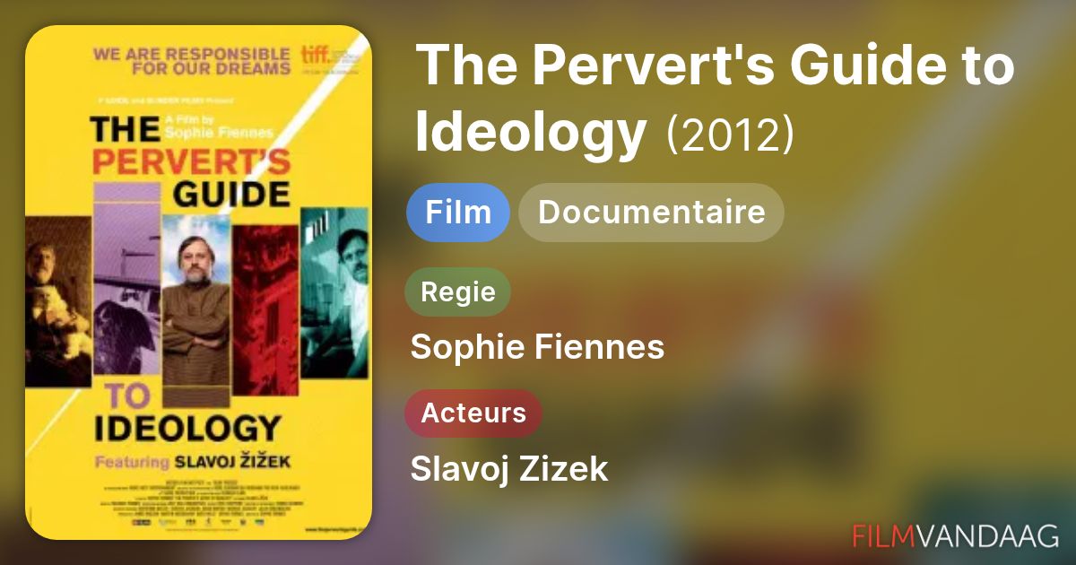 The Pervert's Guide to Ideology (film, 2012) Nu Online Kijken