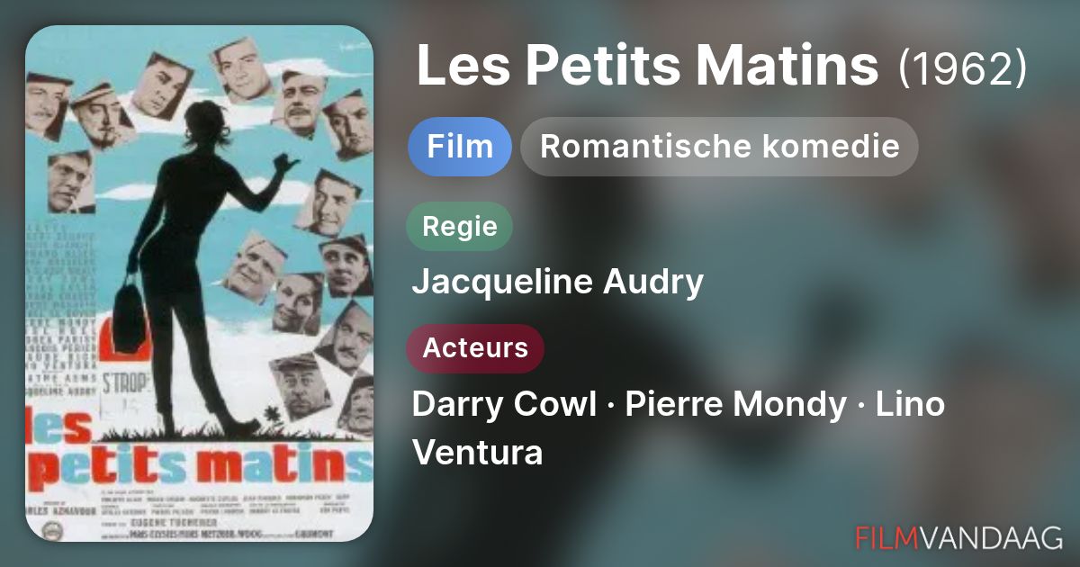 Les Petits Matins (film, 1962) FilmVandaag.nl — free download
