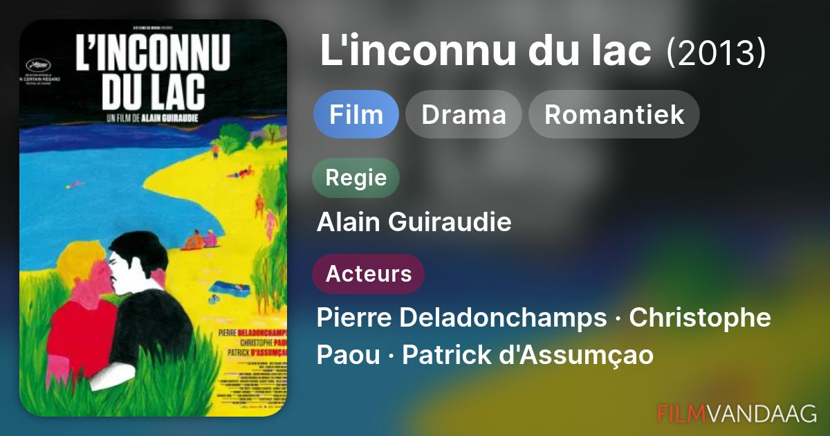 L'inconnu du lac (film, 2013) - FilmVandaag.nl