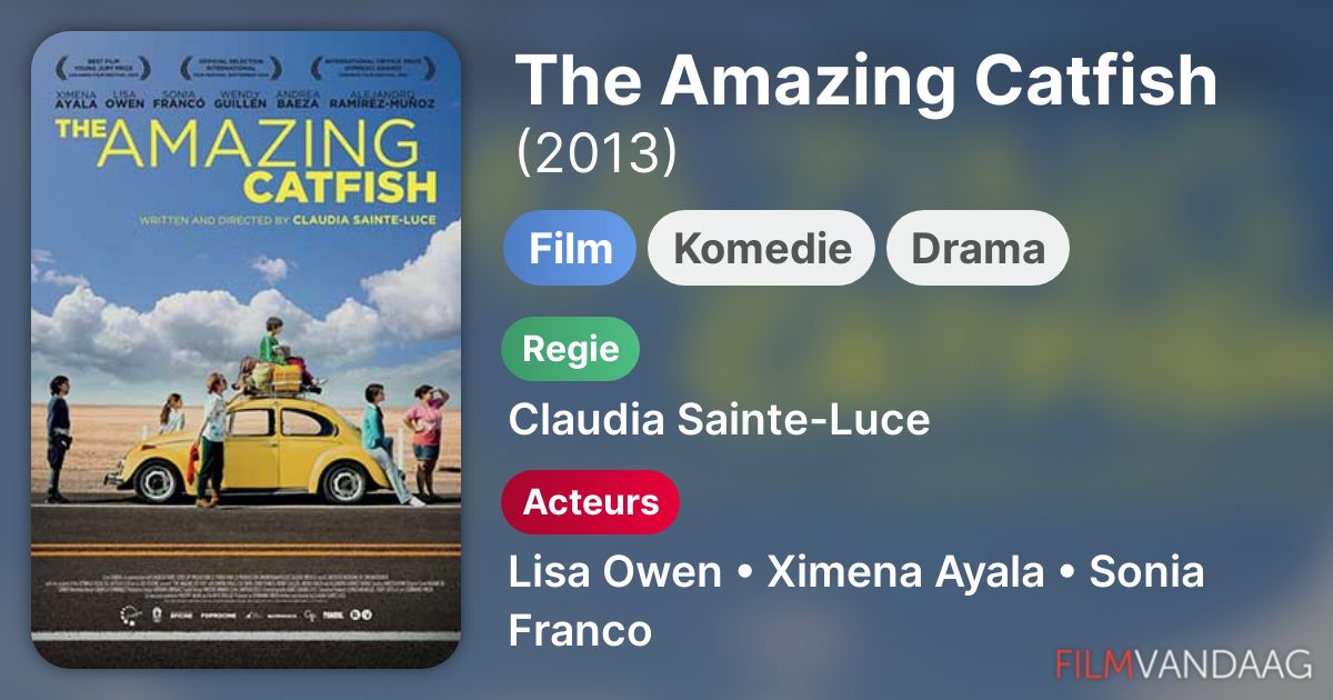 The Amazing Catfish (film, 2013) FilmVandaag.nl