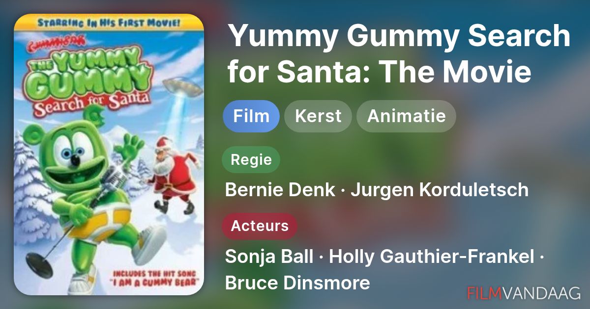 Yummy Gummy Search For Santa The Movie film 2012 Kopen Op Dvd Of Yummy Gummy Search For Santa The Movie film 2012 Kopen Op Dvd Of