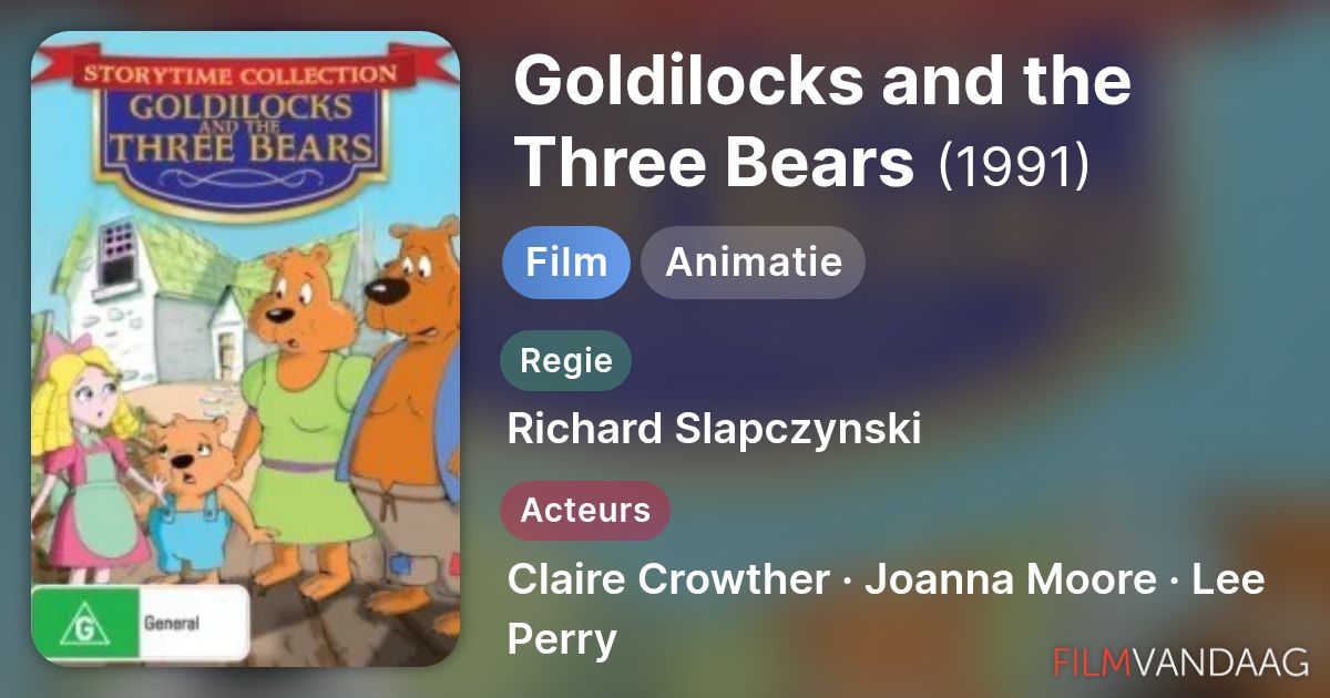 Goldilocks and the Three Bears (film, 1991) - FilmVandaag.nl