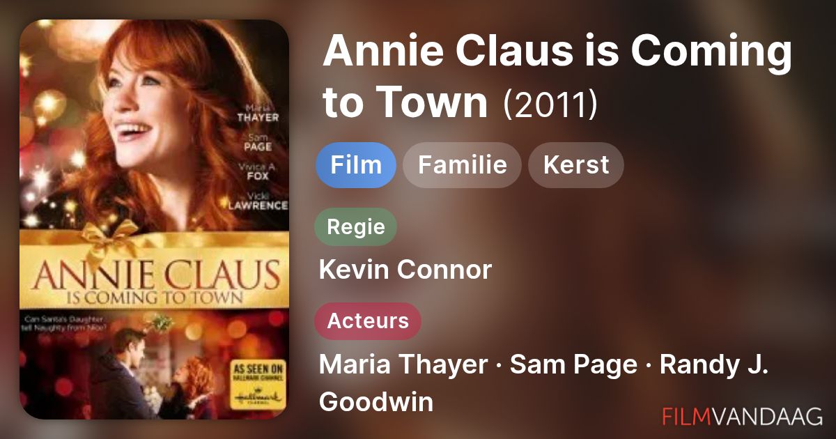 Annie Claus is Coming to Town (film, 2011) FilmVandaag.nl