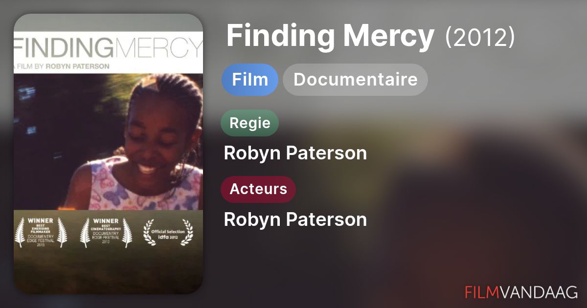 Finding Mercy (film, 2012) - FilmVandaag.nl