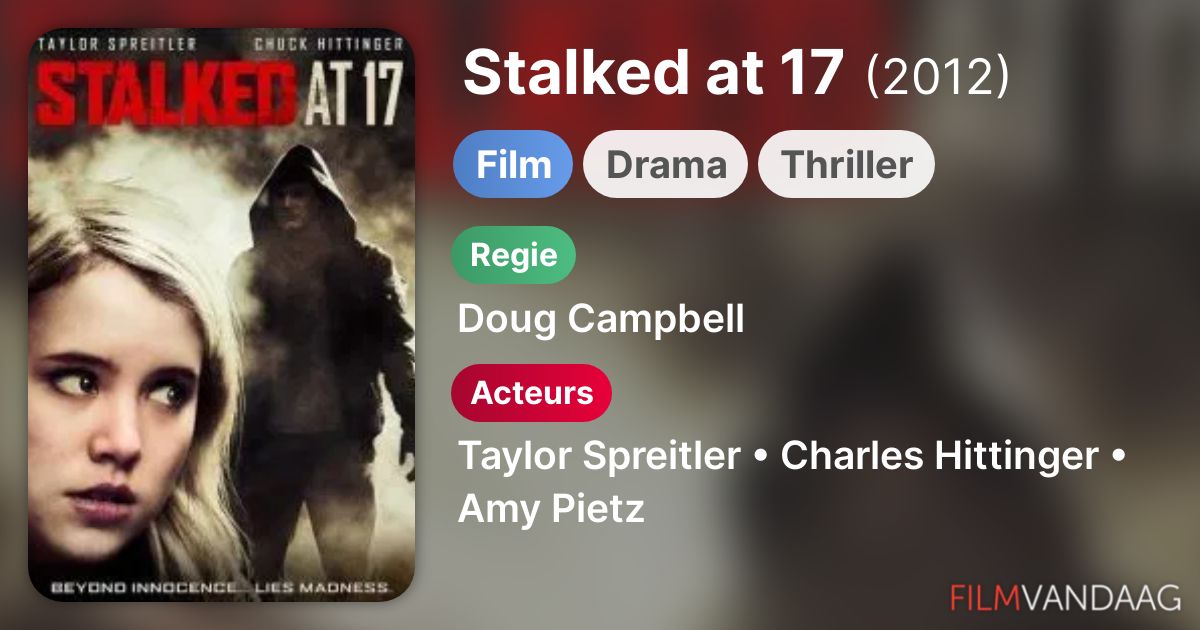 Stalked at 17 (film, 2012) FilmVandaag.nl