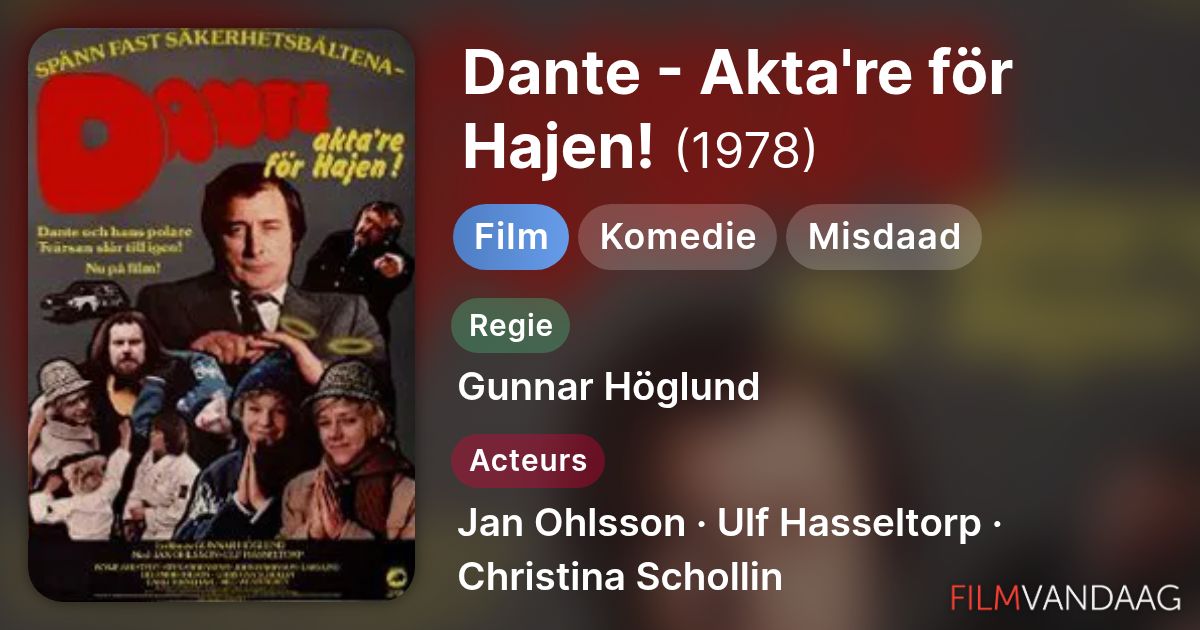 Dante Akta Re För Hajen