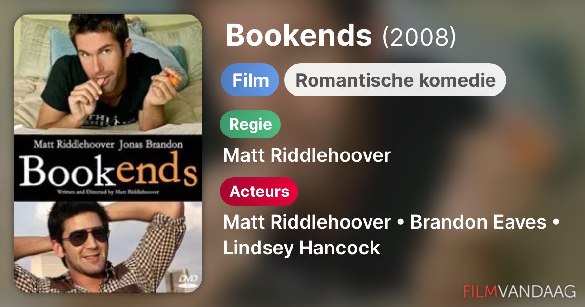 Bookends (film, 2008) FilmVandaag.nl