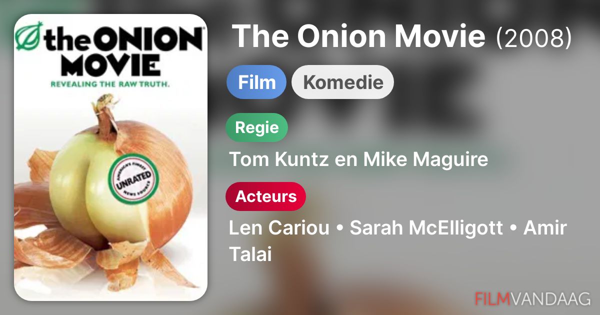 The Onion Movie (film, 2008) FilmVandaag.nl