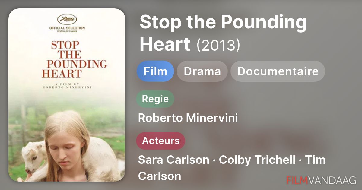 stop the pounding heart movie