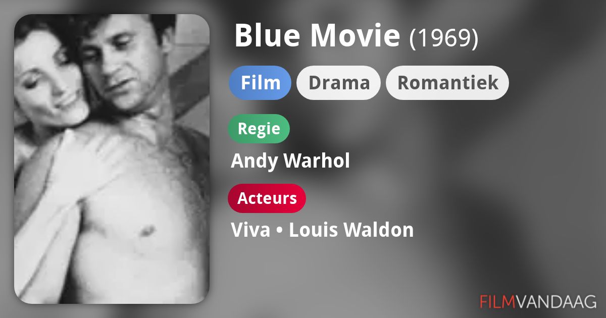 Blue Movie (film, 1969) FilmVandaag.nl