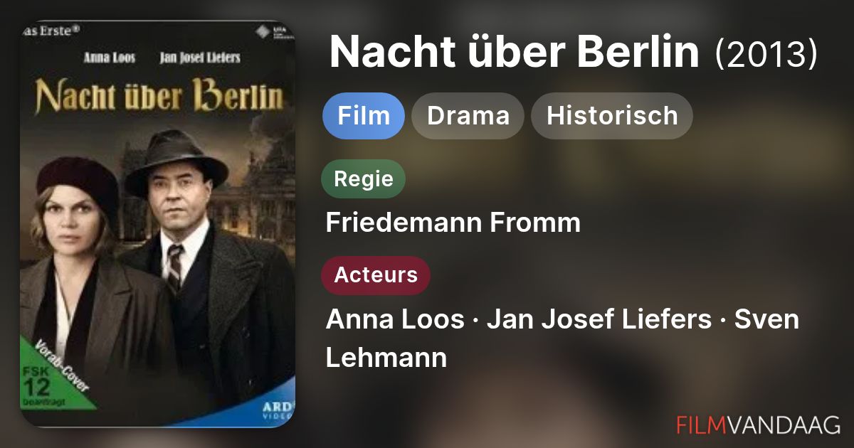 Nacht über Berlin Film 2013 Filmvandaag Nl