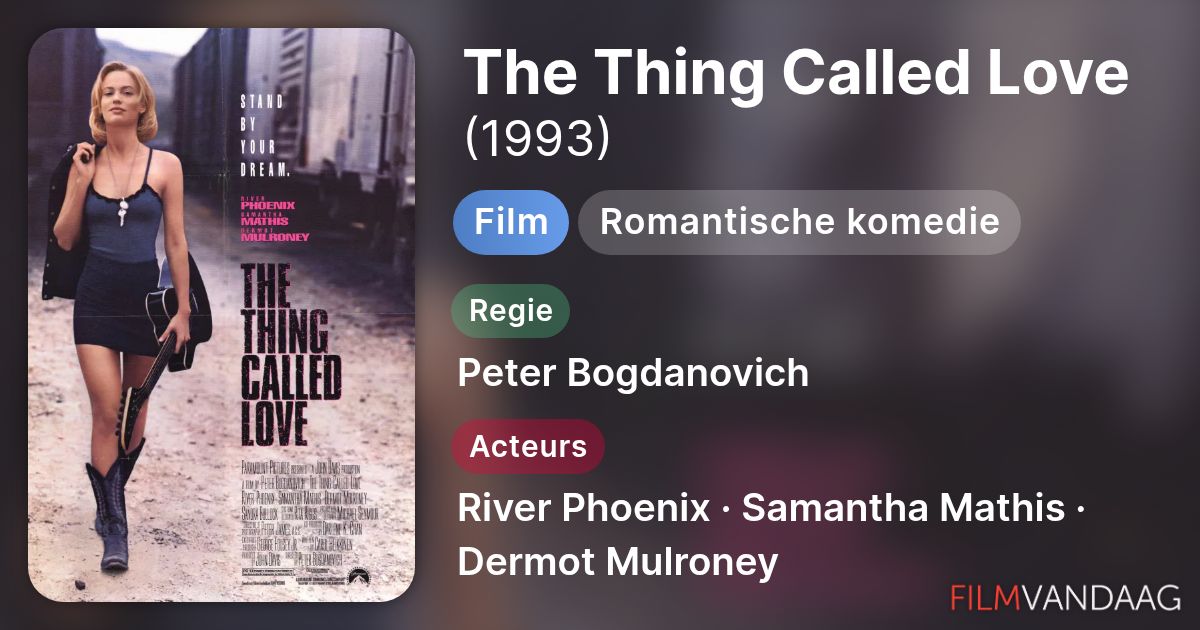 The Thing Called Love (film, 1993) - FilmVandaag.nl
