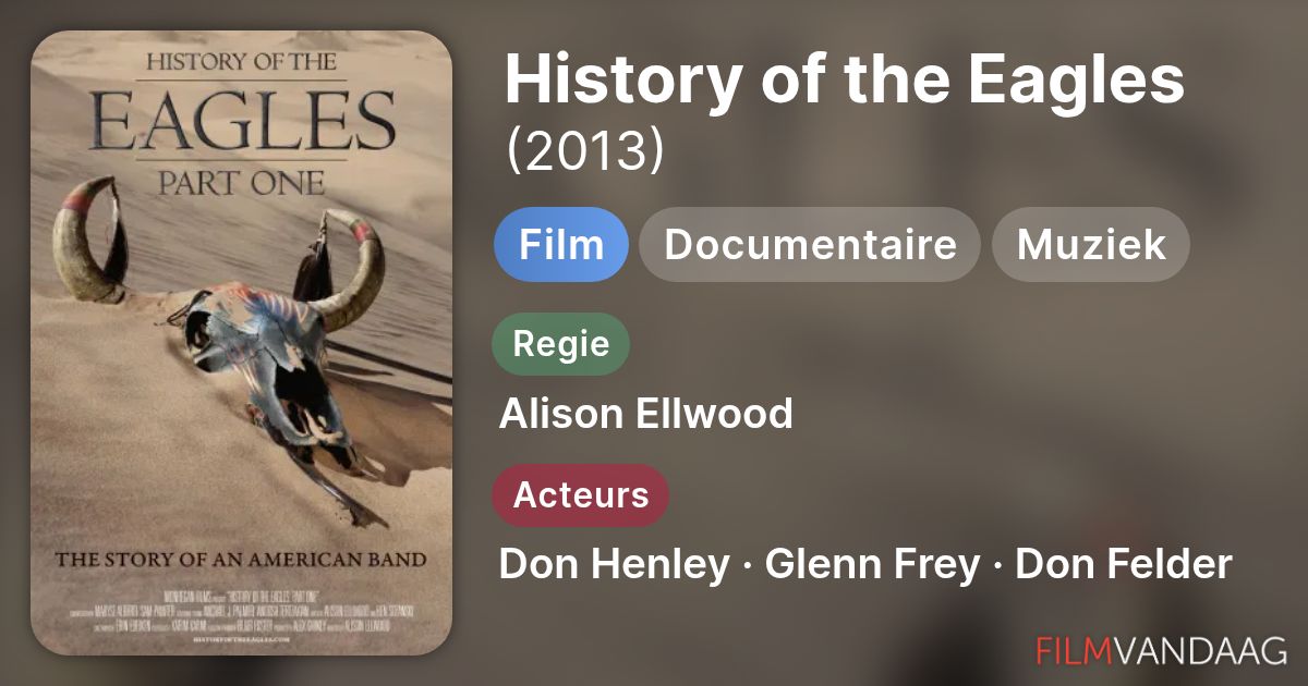 History of the Eagles (film, 2013) - FilmVandaag.nl