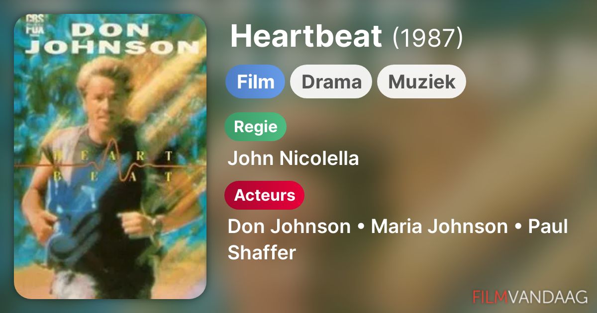 Heartbeat (film, 1987) FilmVandaag.nl