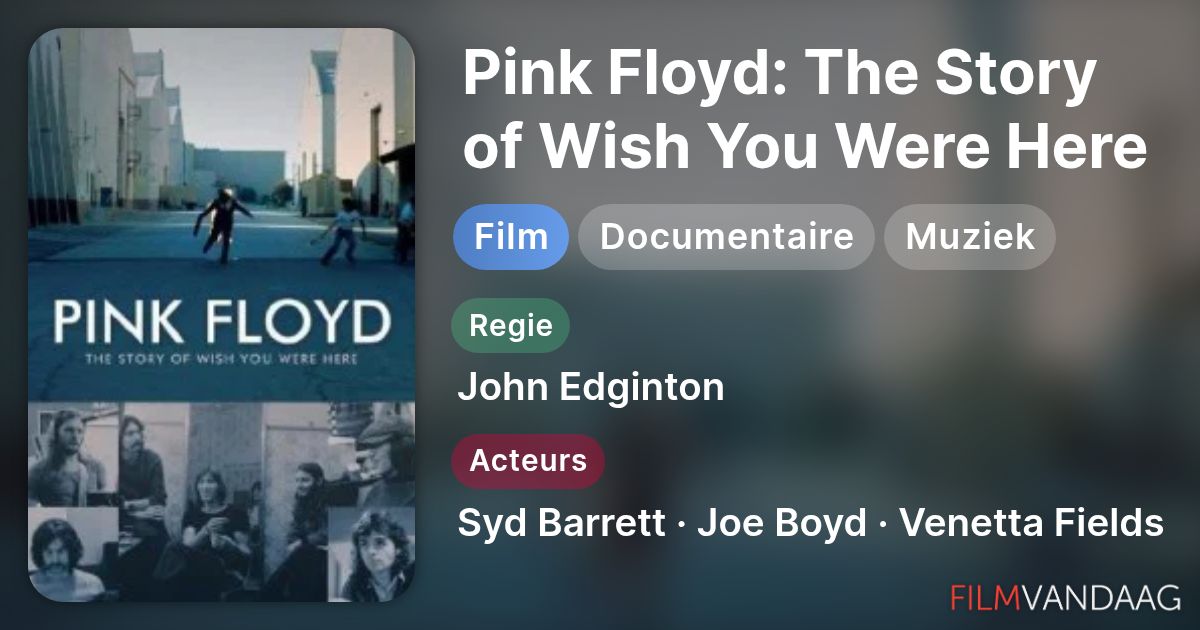 the story of wish you were here documentary