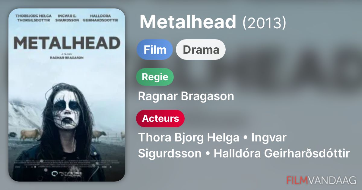 Metalhead (film, 2013) FilmVandaag.nl