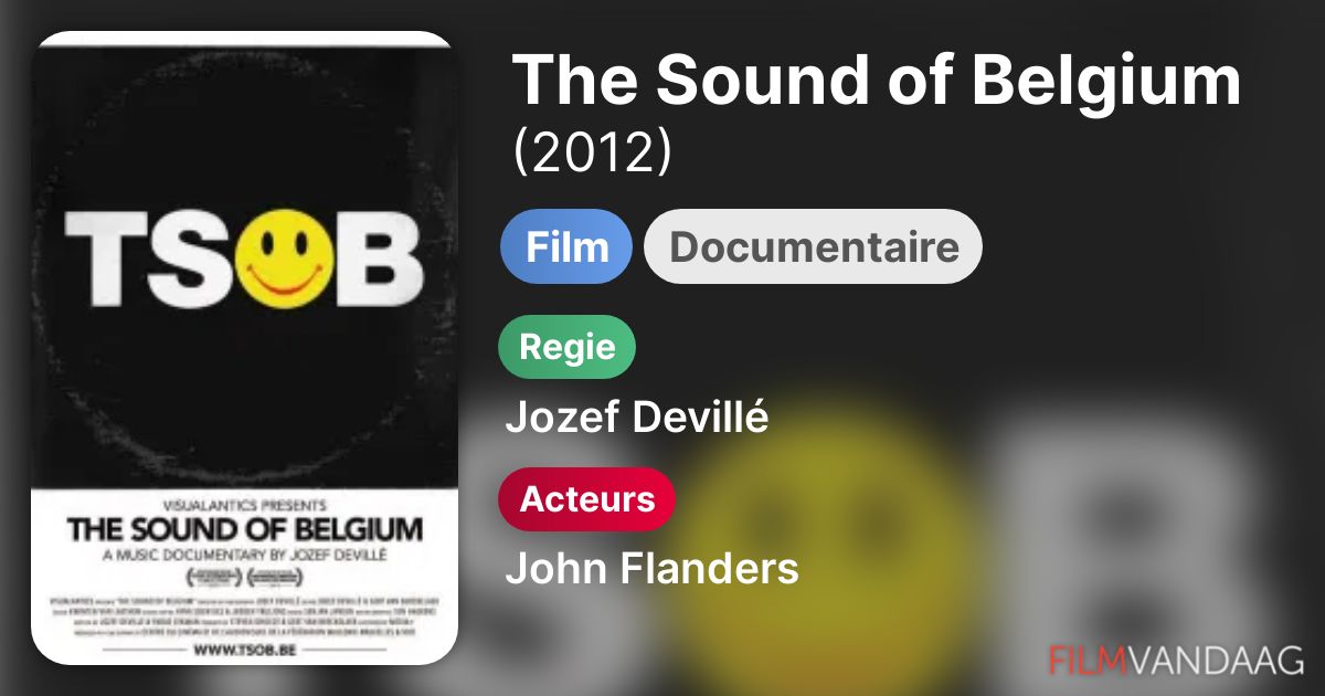 The Sound of Belgium (film, 2012) FilmVandaag.nl