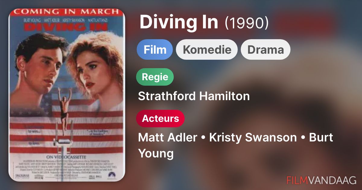 Diving In (film, 1990) FilmVandaag.nl