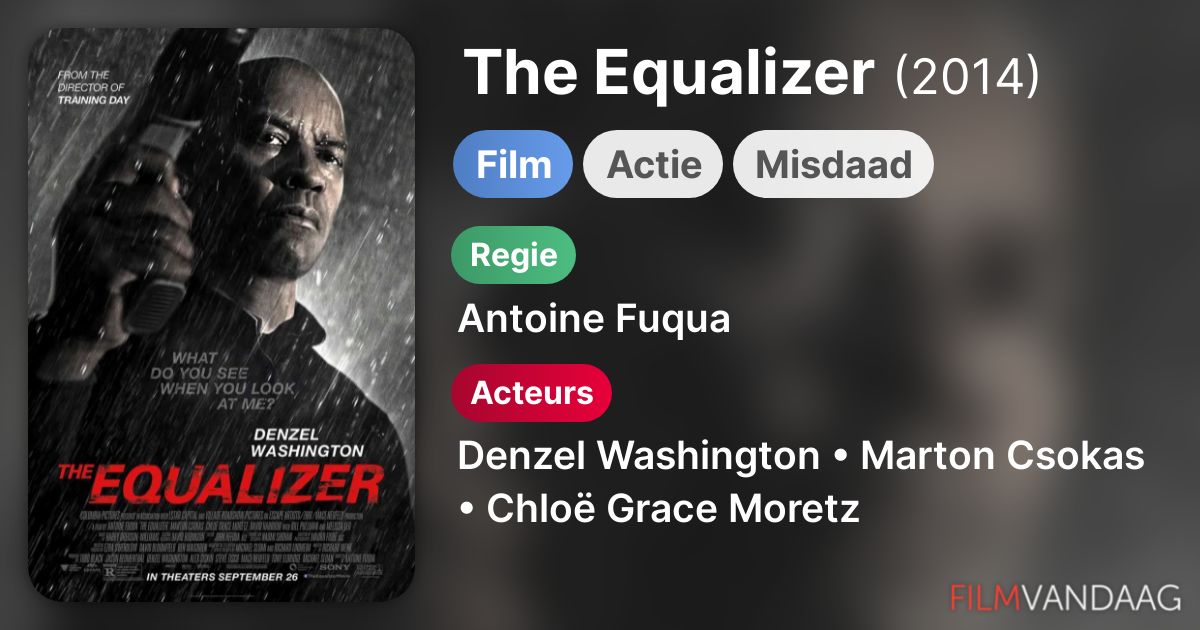 The Equalizer (film, 2014) FilmVandaag.nl
