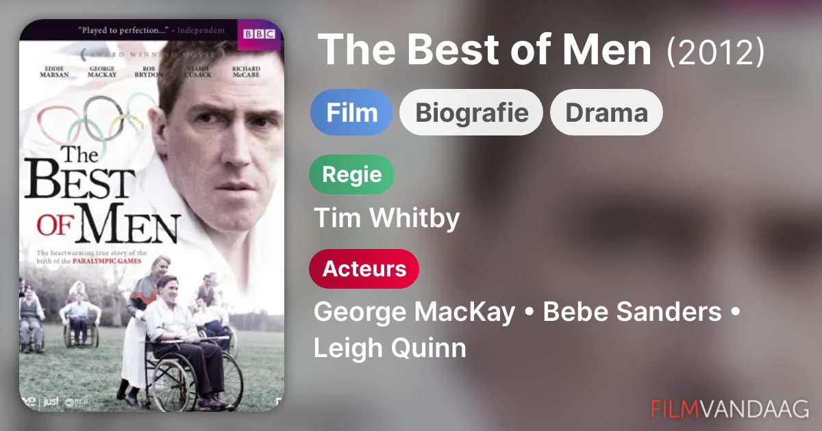 The Best of Men (film, 2012) FilmVandaag.nl
