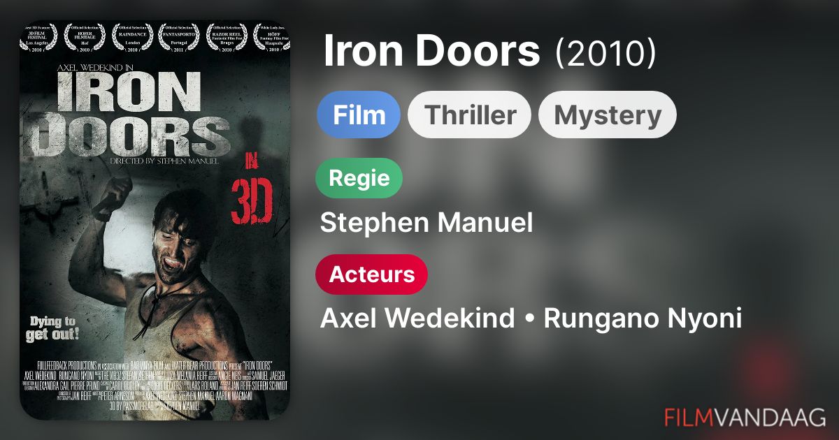 Iron Doors (film, 2010) FilmVandaag.nl