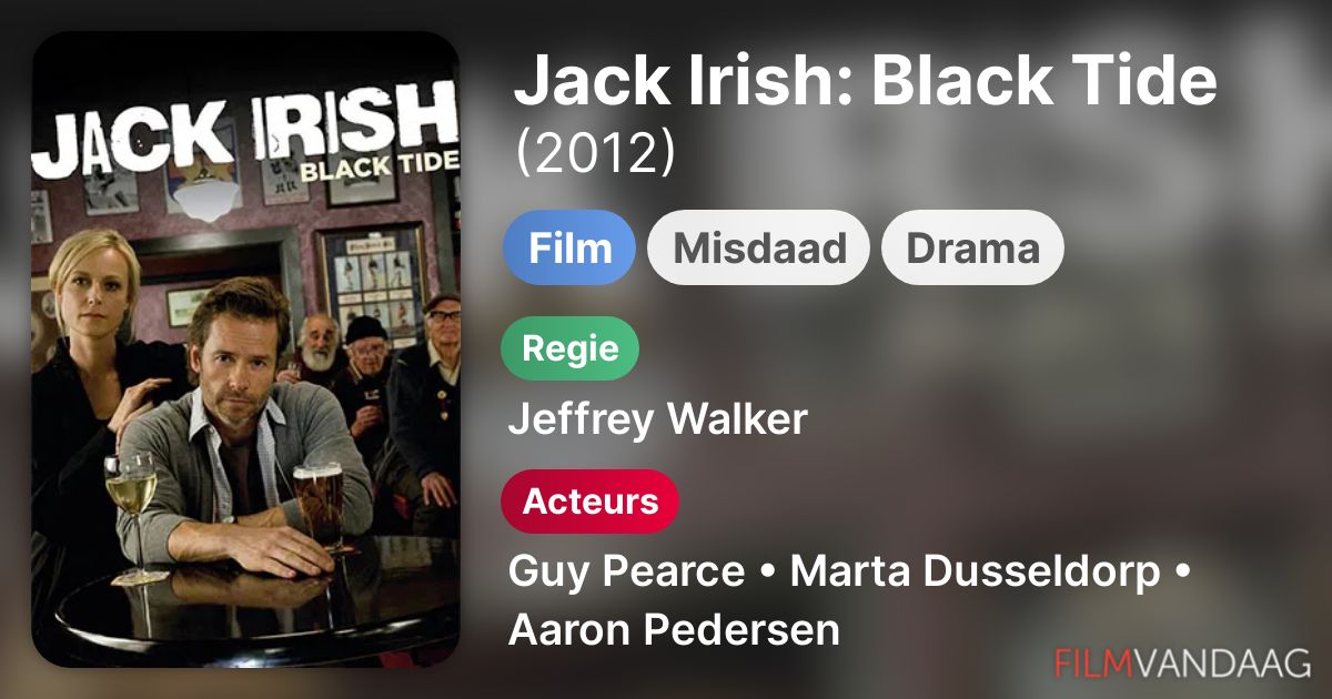 Jack Irish Black Tide (film, 2012) FilmVandaag.nl