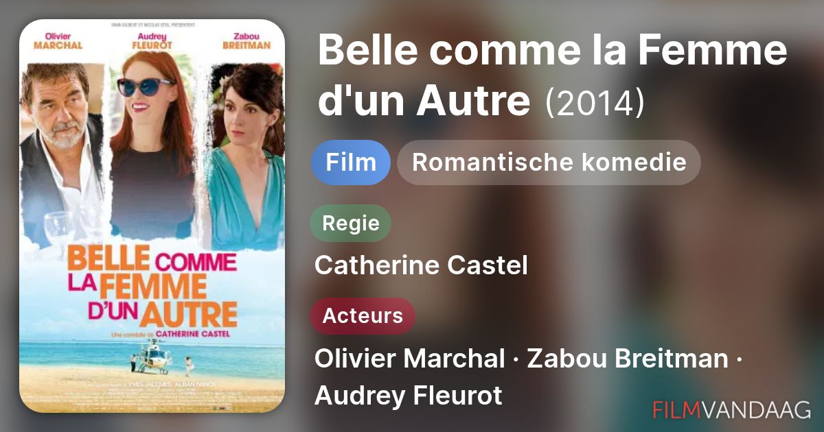 Belle comme la Femme d'un Autre (film, 2014) - FilmVandaag.nl