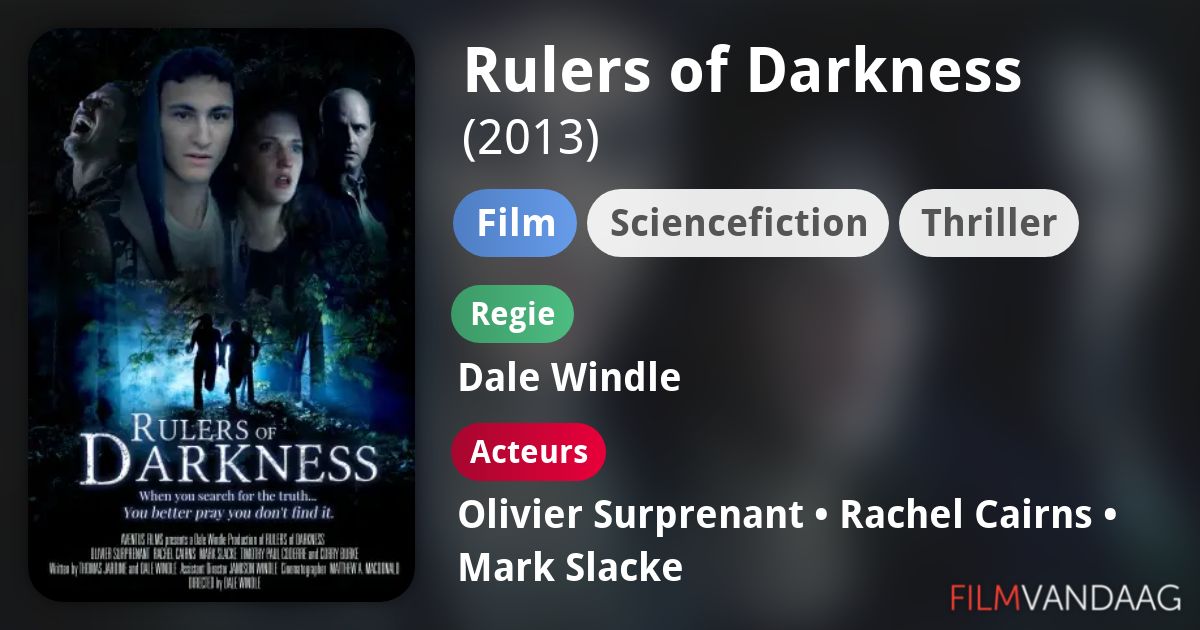 Rulers of Darkness (film, 2013) FilmVandaag.nl