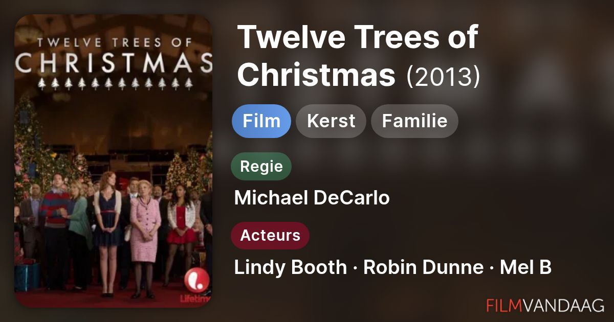 Twelve Trees of Christmas (film, 2013) FilmVandaag.nl