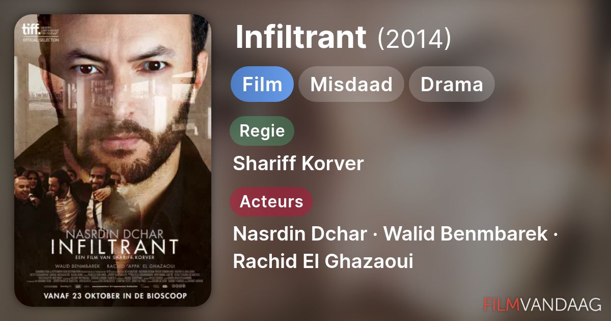 Kijk Infiltrant (film, 2014) Nu Online - FilmVandaag.nl