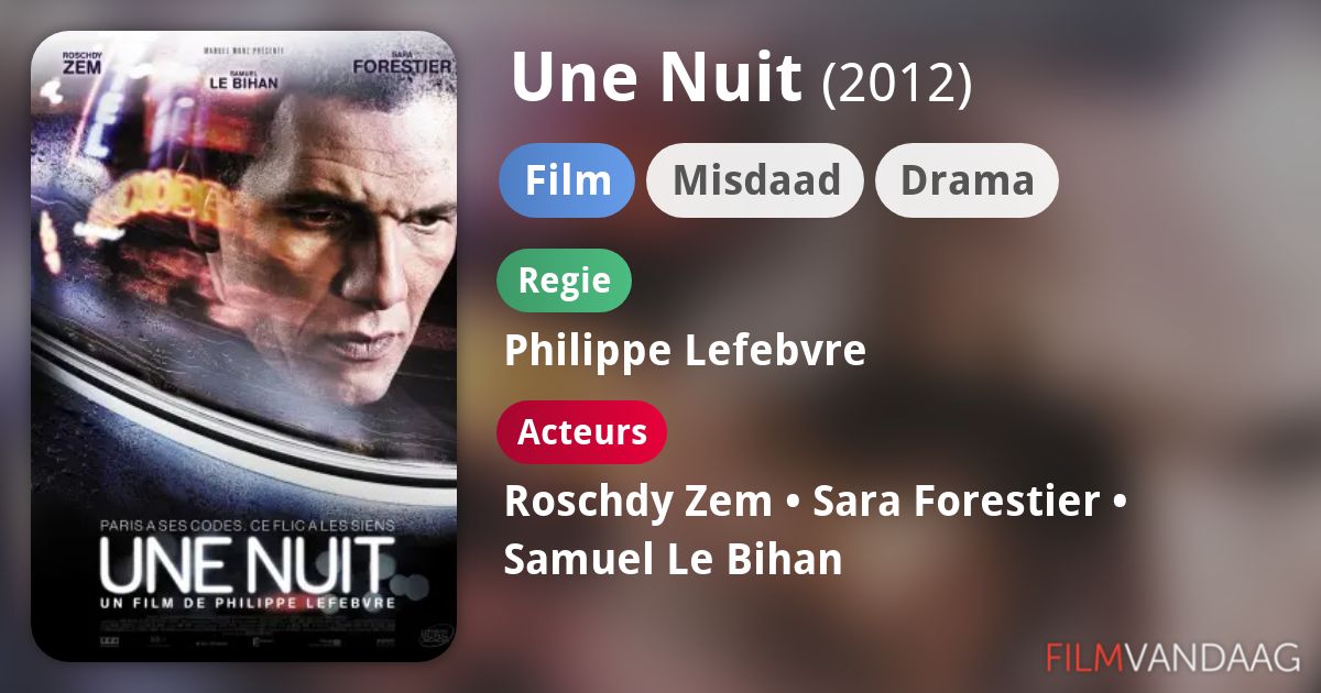 Une Nuit (film, 2012) FilmVandaag.nl