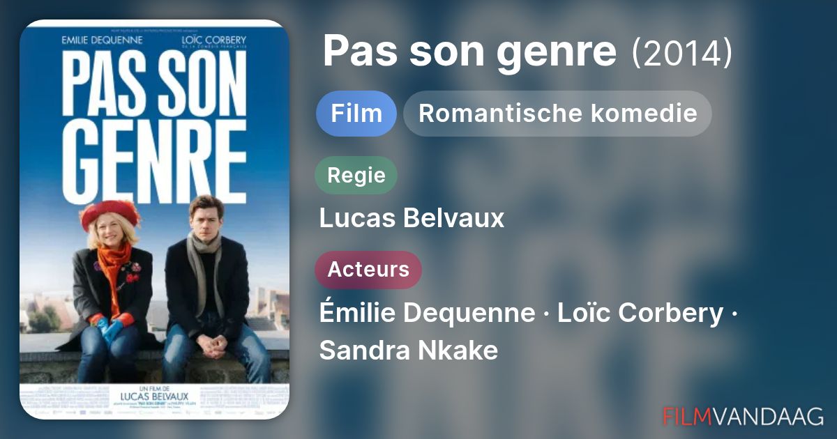 Pas son genre (film, 2014) - FilmVandaag.nl