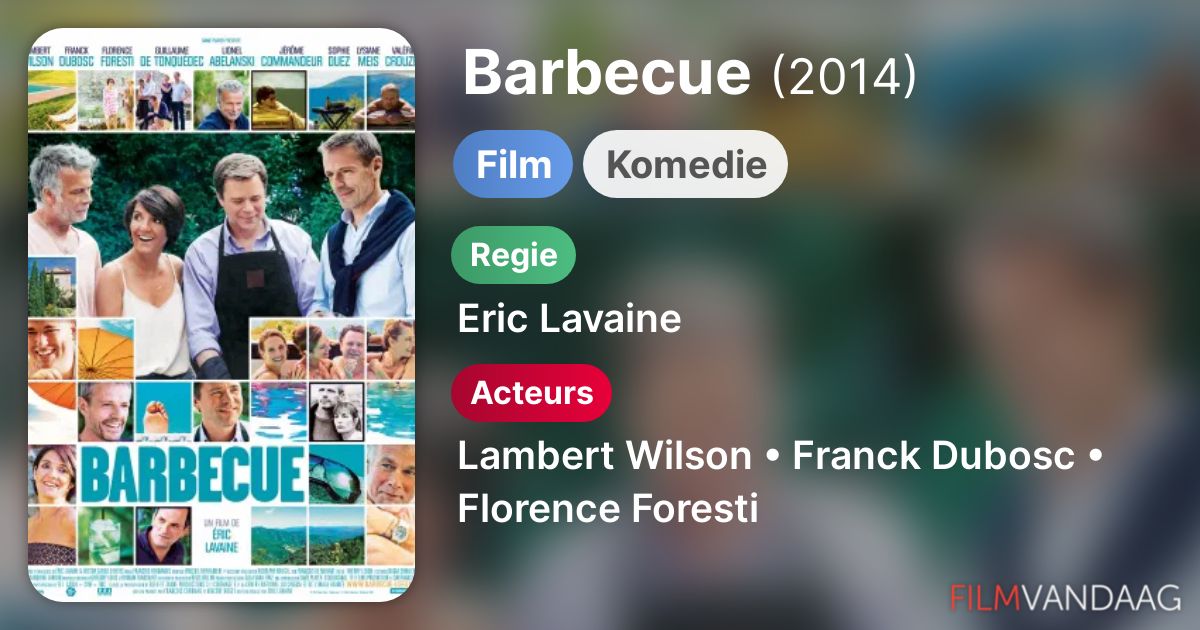 Barbecue (film, 2014) FilmVandaag.nl