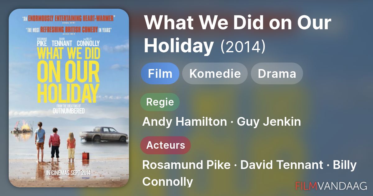 What We Did on Our Holiday (film, 2014) - FilmVandaag.nl
