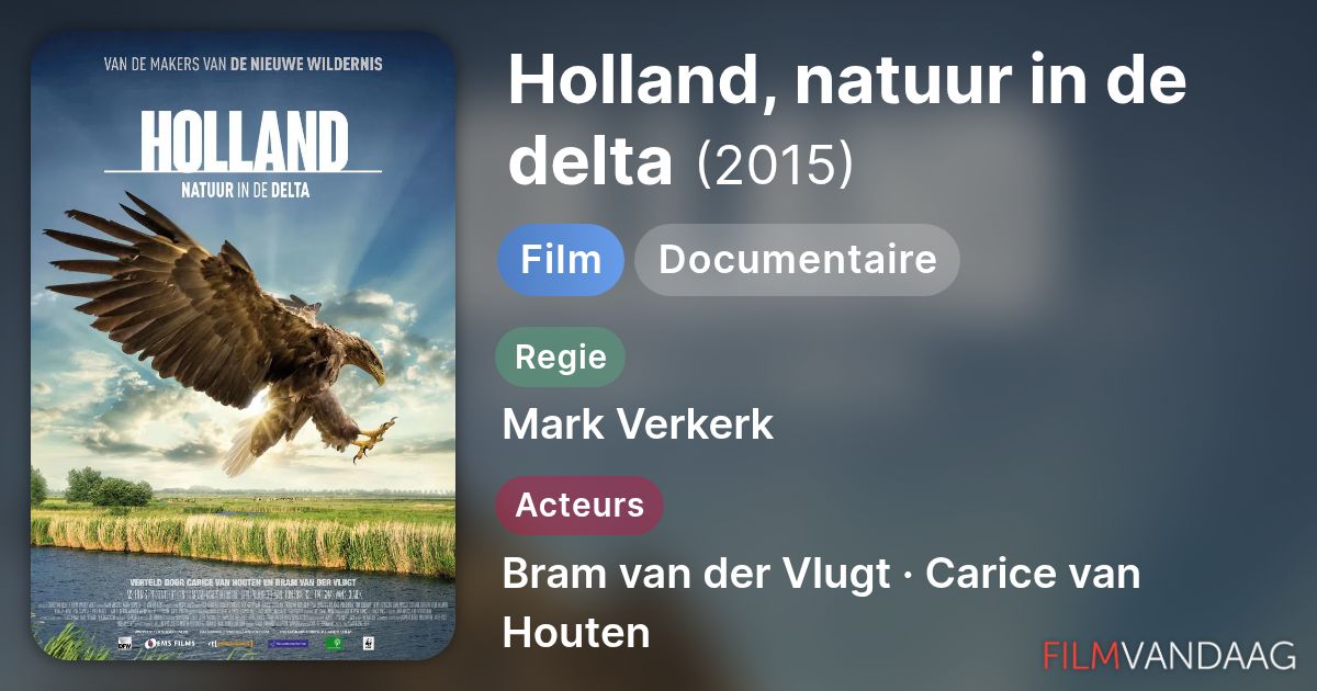 Holland, natuur in de delta (film, 2015) - FilmVandaag.nl