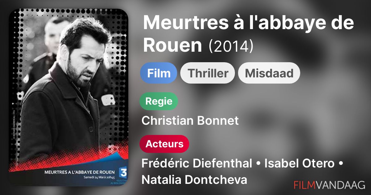 Meurtres à l'abbaye de Rouen (film,