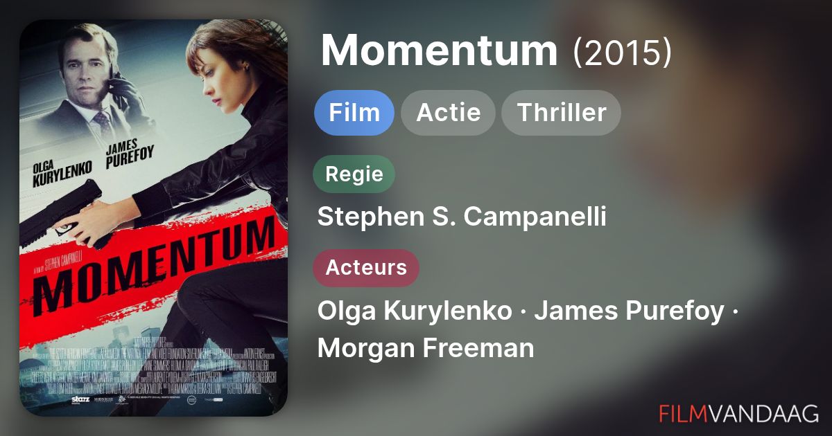 Momentum (film, 2015) - FilmVandaag.nl