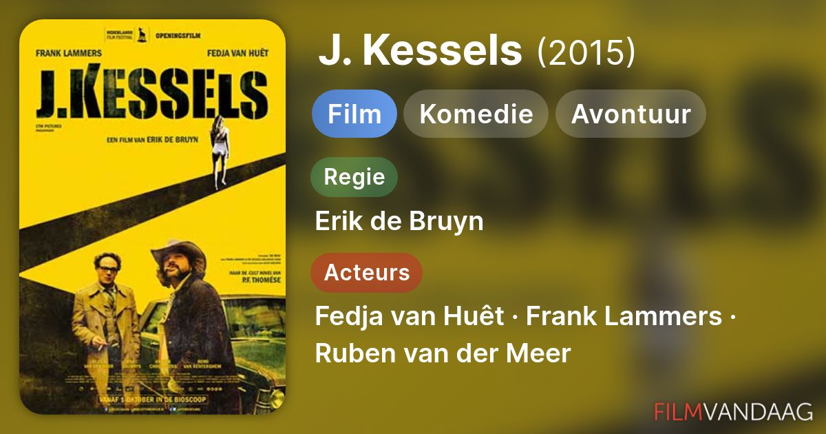 J. Kessels (film, 2015) kopen op dvd of blu-ray - FilmVandaag.nl