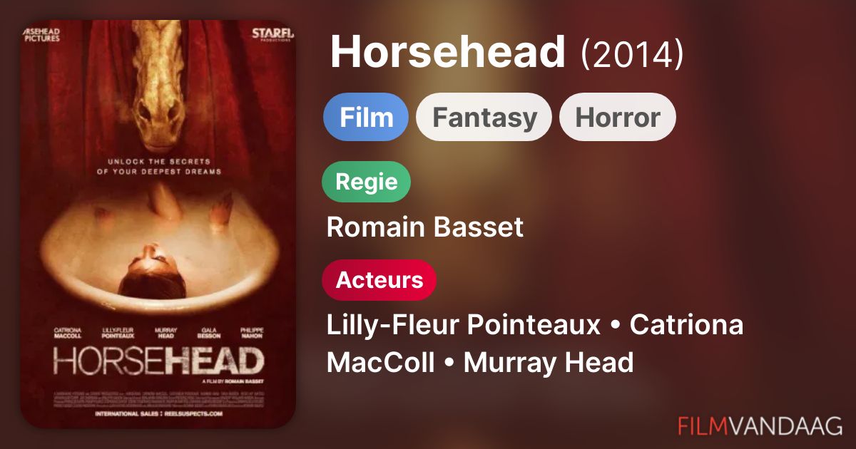 Horsehead (film, 2014) Nu Online Kijken FilmVandaag.nl