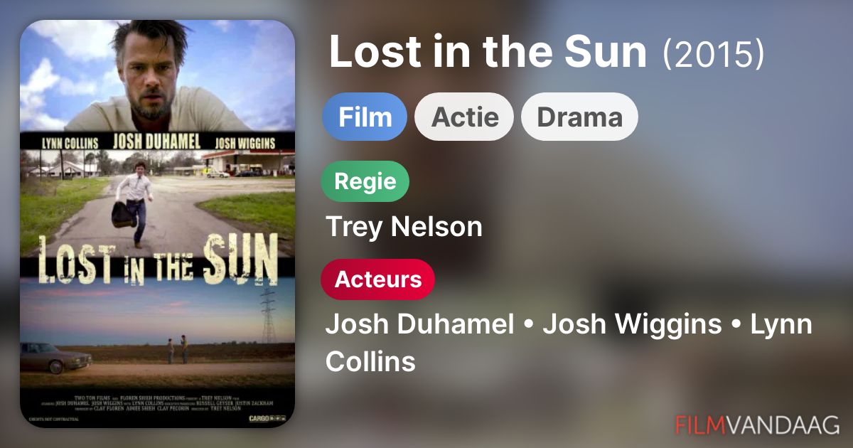 Lost in the Sun (film, 2015) FilmVandaag.nl