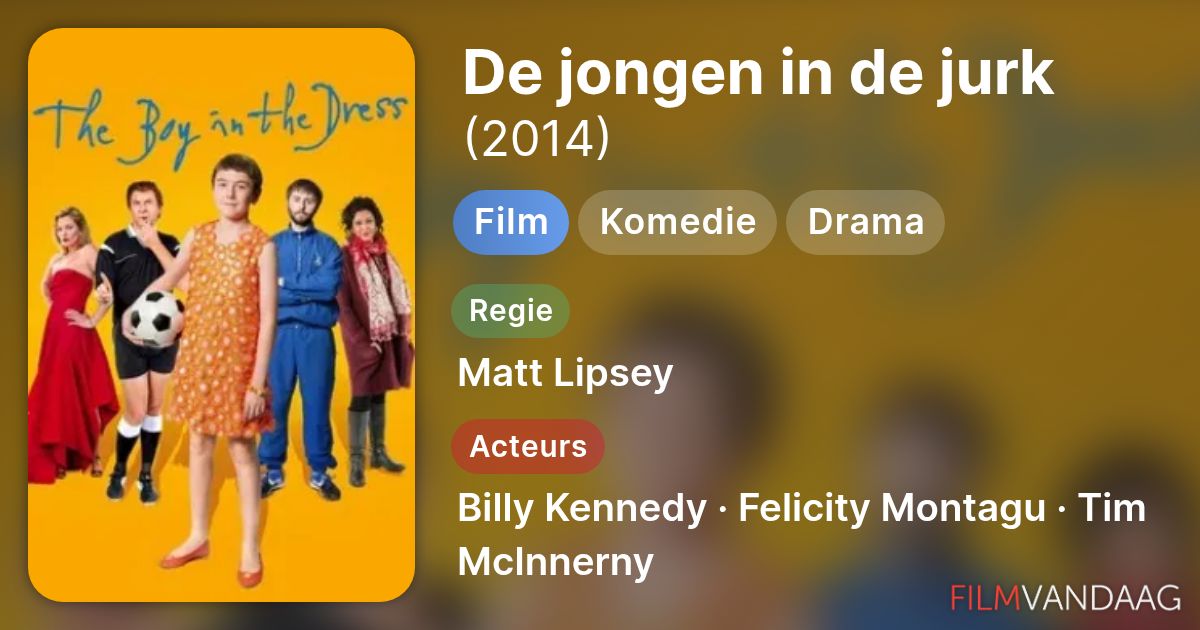 Uitzending gemist: De jongen in de jurk (film, 2014) - FilmVandaag.nl