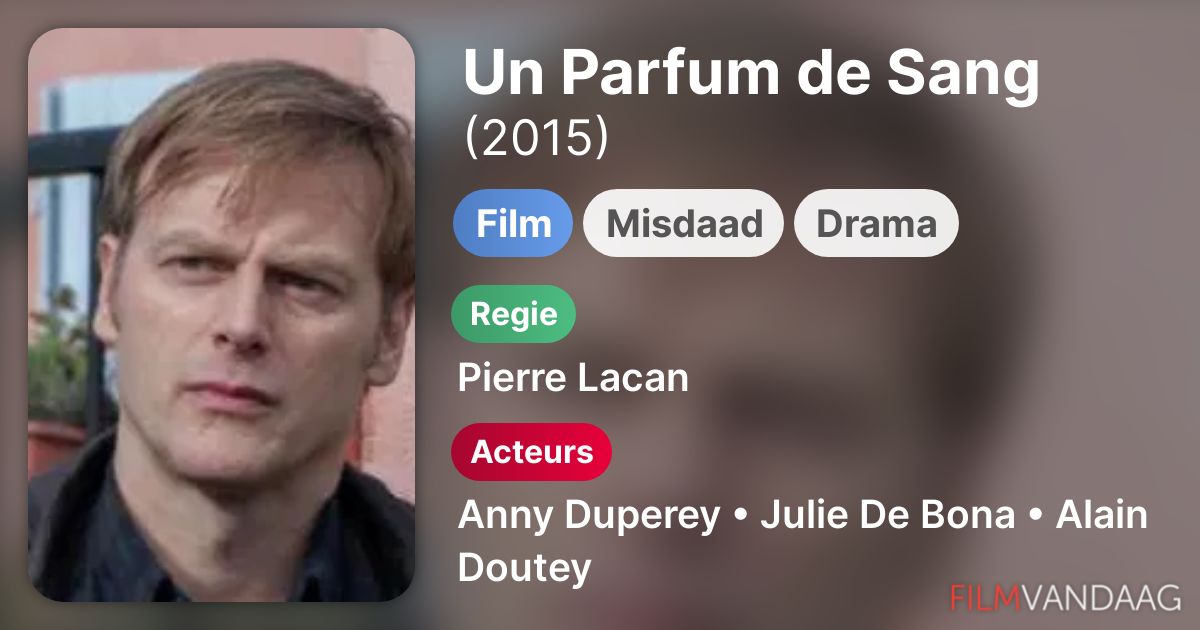 Un Parfum de Sang (film, 2015)