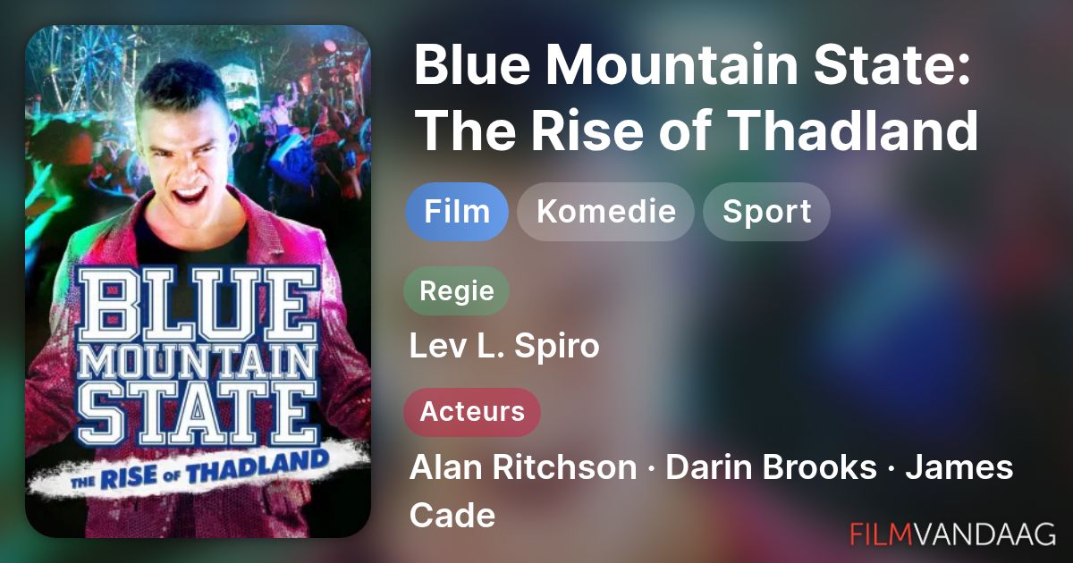 besetzung von blue mountain state the rise of thadland