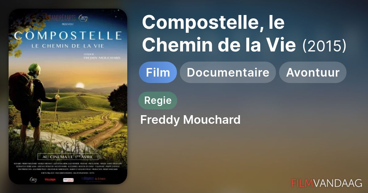 Compostelle, le Chemin de la Vie (film, 2015) - FilmVandaag.nl