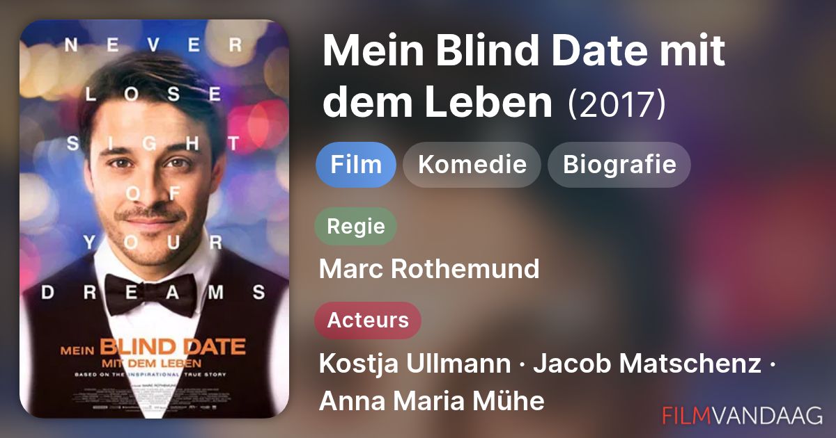 Mein Blind Date Mit Dem Leben Netflix Mein Blind Date mit dem Leben (film, 2016) - FilmVandaag.nl