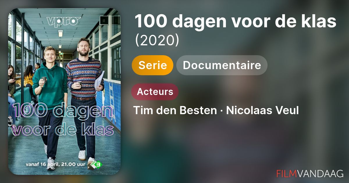 Seizoen 2 100 dagen voor de klas: komt er een nieuw seizoen