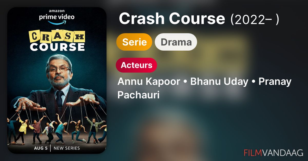 Crash Course (serie, 2022– ) - FilmVandaag.nl