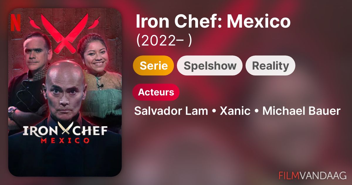 Iron Chef Mexico (serie, 2022 ) FilmVandaag.nl